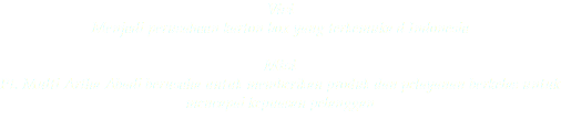 Visi Menjadi perusahaan karton box yang terkemuka d Indonesia Misi
Pt. Multi Artha Abadi berusaha untuk memberikan produk dan pelayanan berkelas untuk mencapai kepuasan pelanggan
